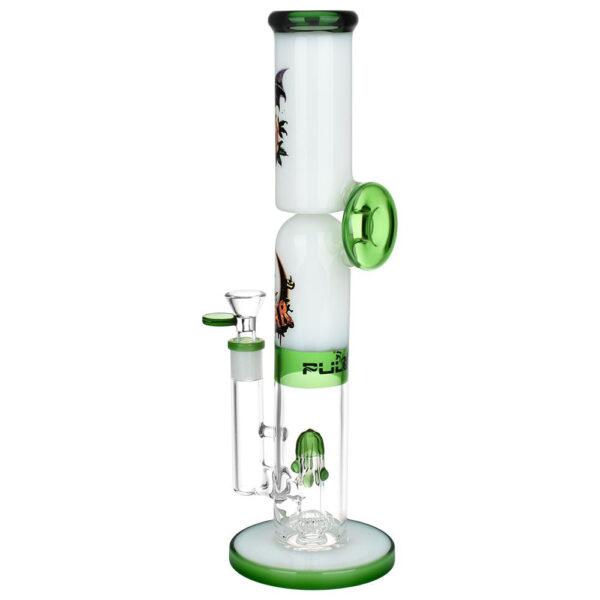 Pulsar Double Stacked Halloween Glass Water Pipe - 12.75" / 14mm F - Image 2