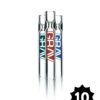 GRAV® Clear Taster 12mm  - Pack of 10
