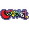 Coexist Hippes Style Sticker - 9" x 3.75"