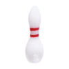 BOWLING PIN GLASS HAND PIPE