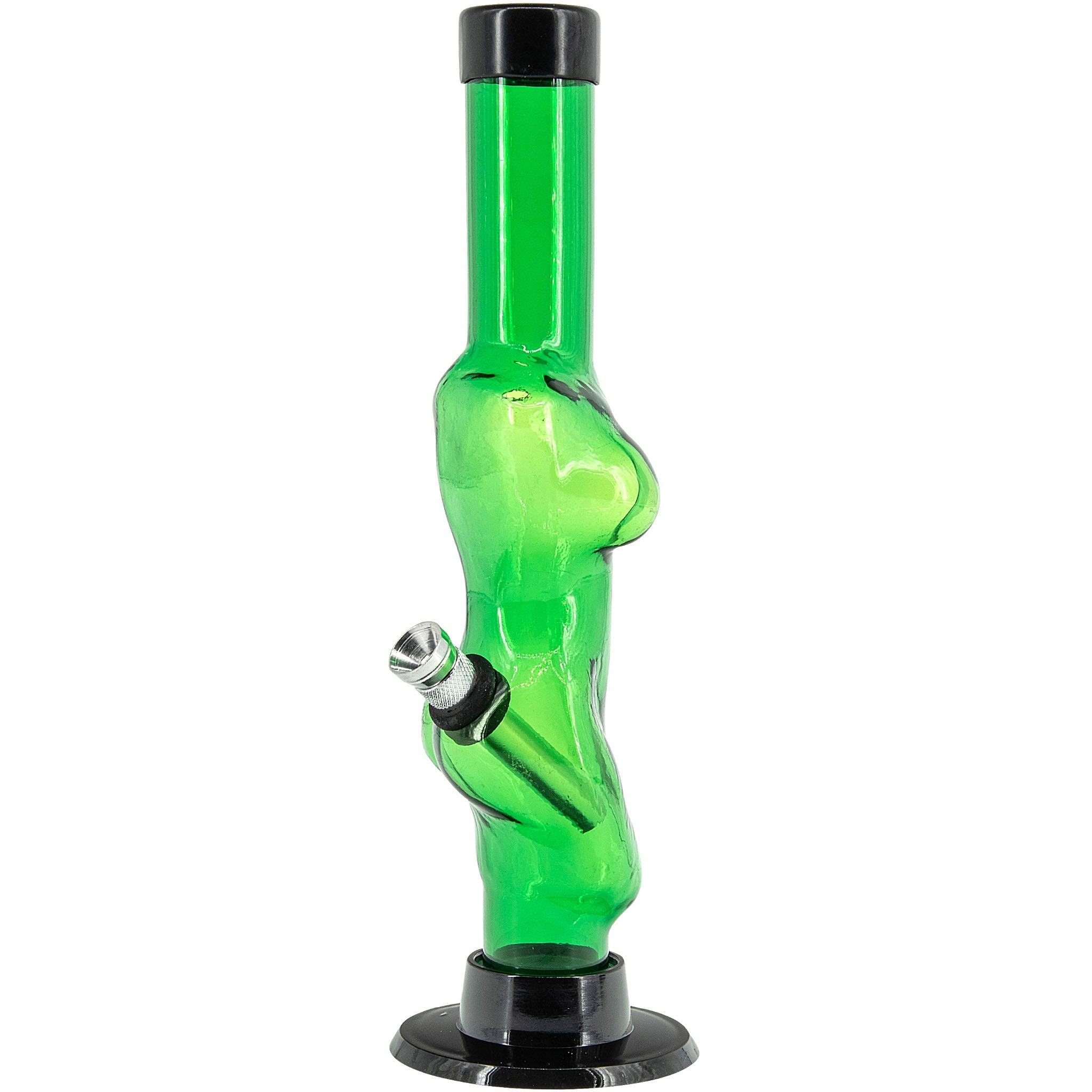 Acrylic Lady Contour Bong 8" - Multiple Colors - Image 22