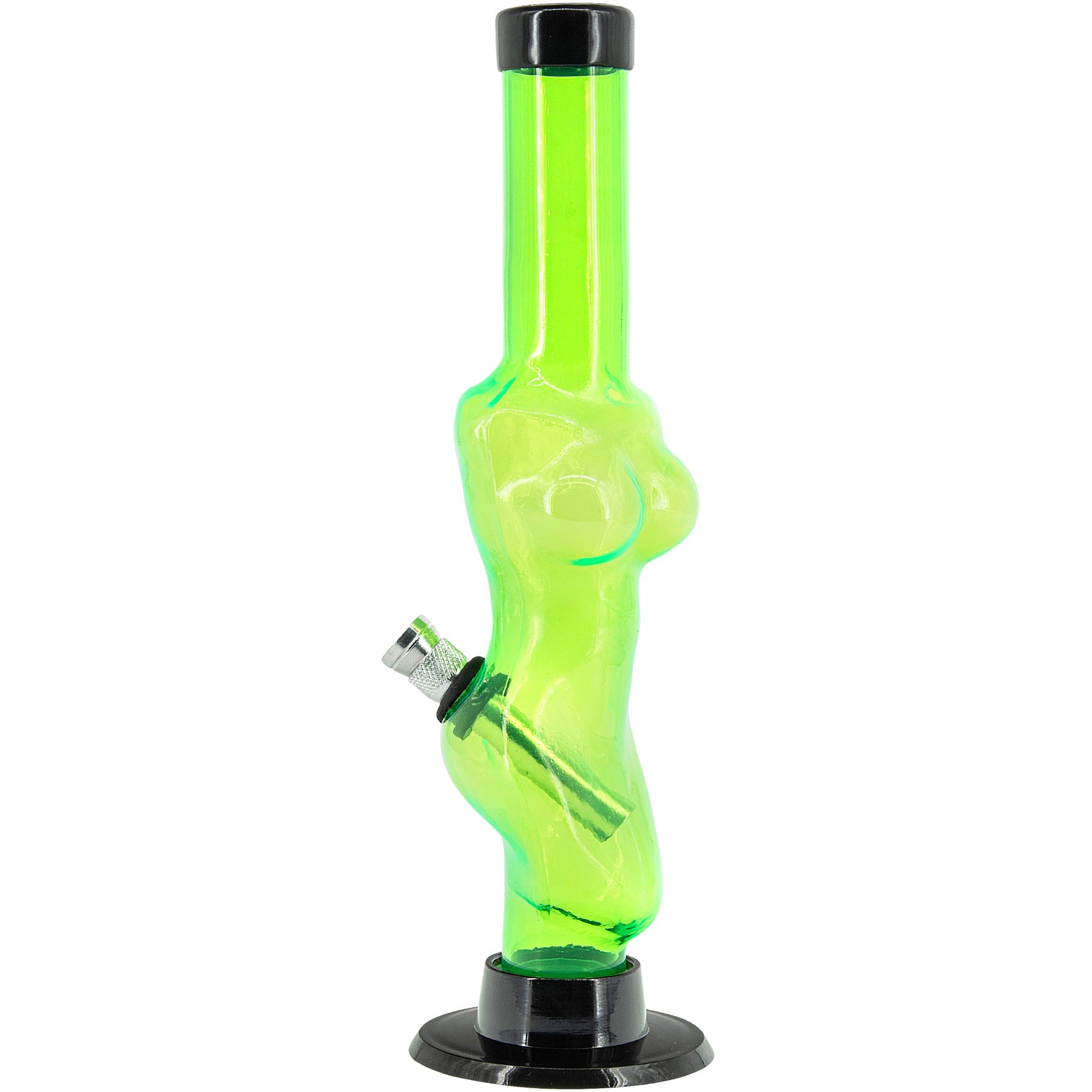 Acrylic Lady Contour Bong 8" - Multiple Colors - Image 4