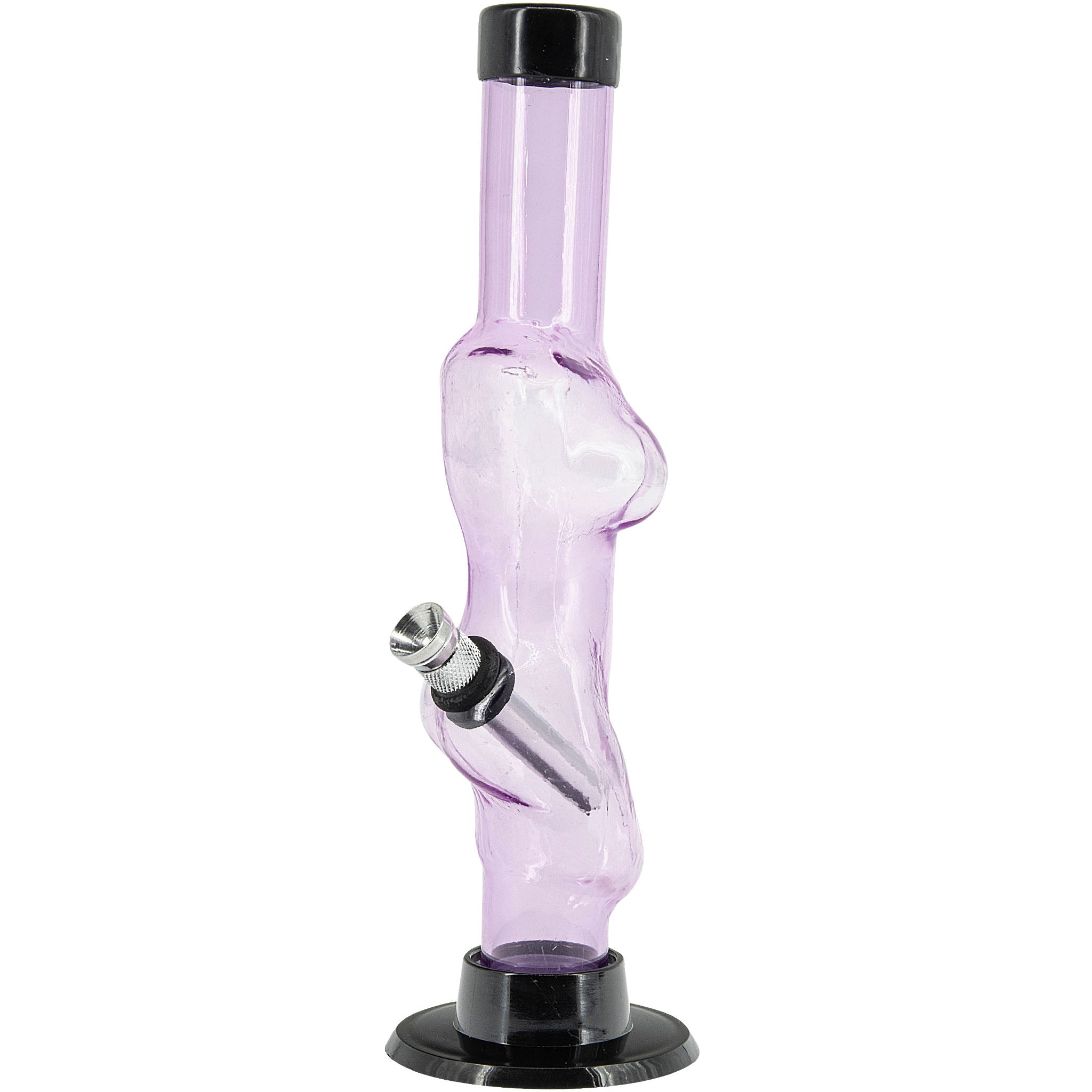 Acrylic Lady Contour Bong 8" - Multiple Colors - Image 16