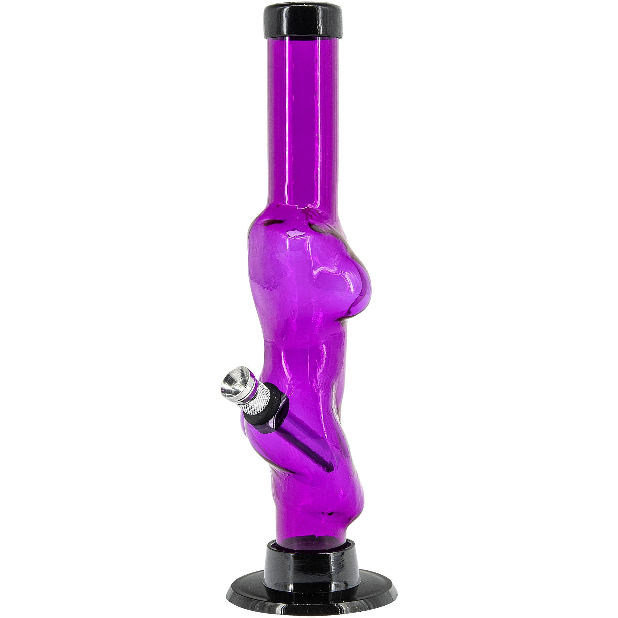 Acrylic Lady Contour Bong 8" - Multiple Colors - Image 26