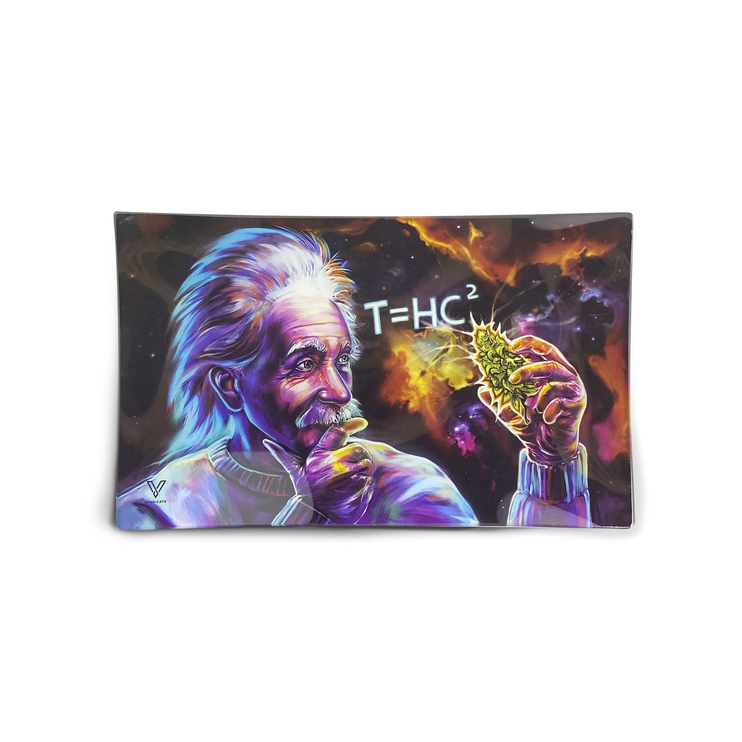 T=HC2 Black Hole Glass Rollin' Tray - Image 4