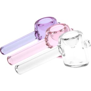 Illusory Reflections Glass Hammer Steamroller - 3.75" / Colors Vary