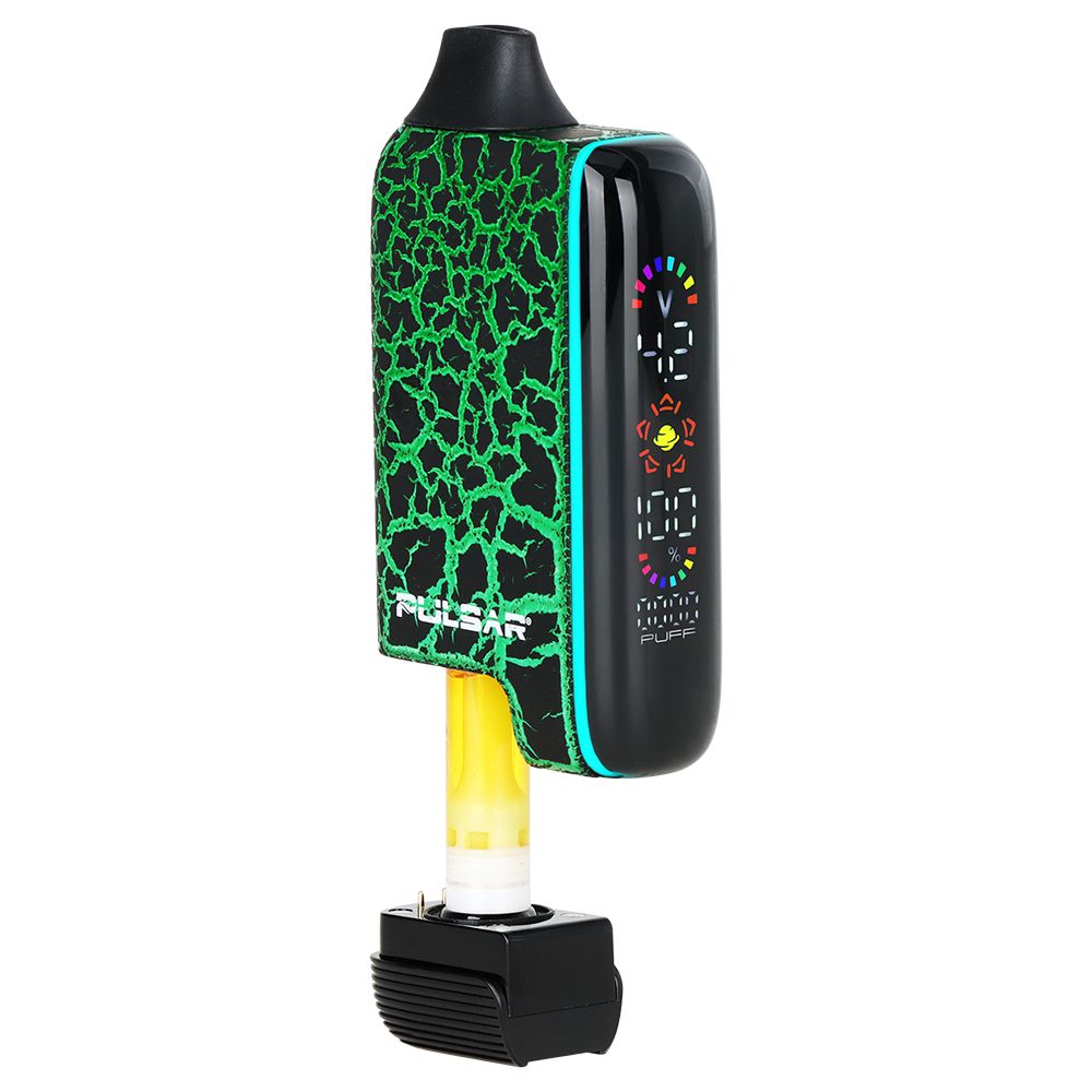 Pulsar 510 DL 5.0 Precision Voltage Control LCD Screen Vape Bar | Crackle Series | 1000mAh - Image 6