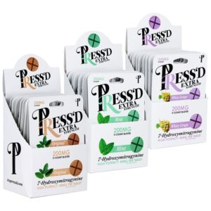 Press'd Extra Strength 7-Hydroxymitragynine Tablets | 200mg