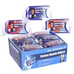 Dr. Buzzkill's CottonMouth Killers Candy | 50pc | 24pk Display