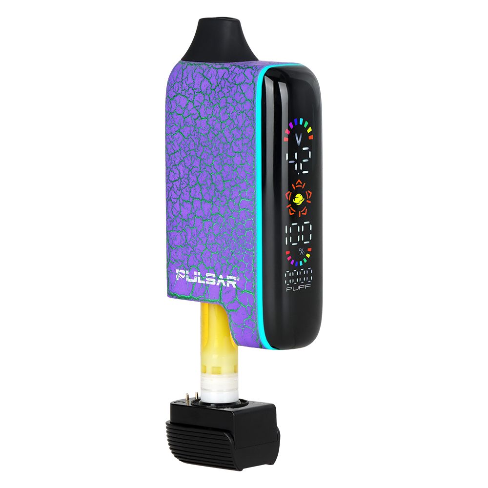 Pulsar 510 DL 5.0 Precision Voltage Control LCD Screen Vape Bar | Crackle Series | 1000mAh - Image 10