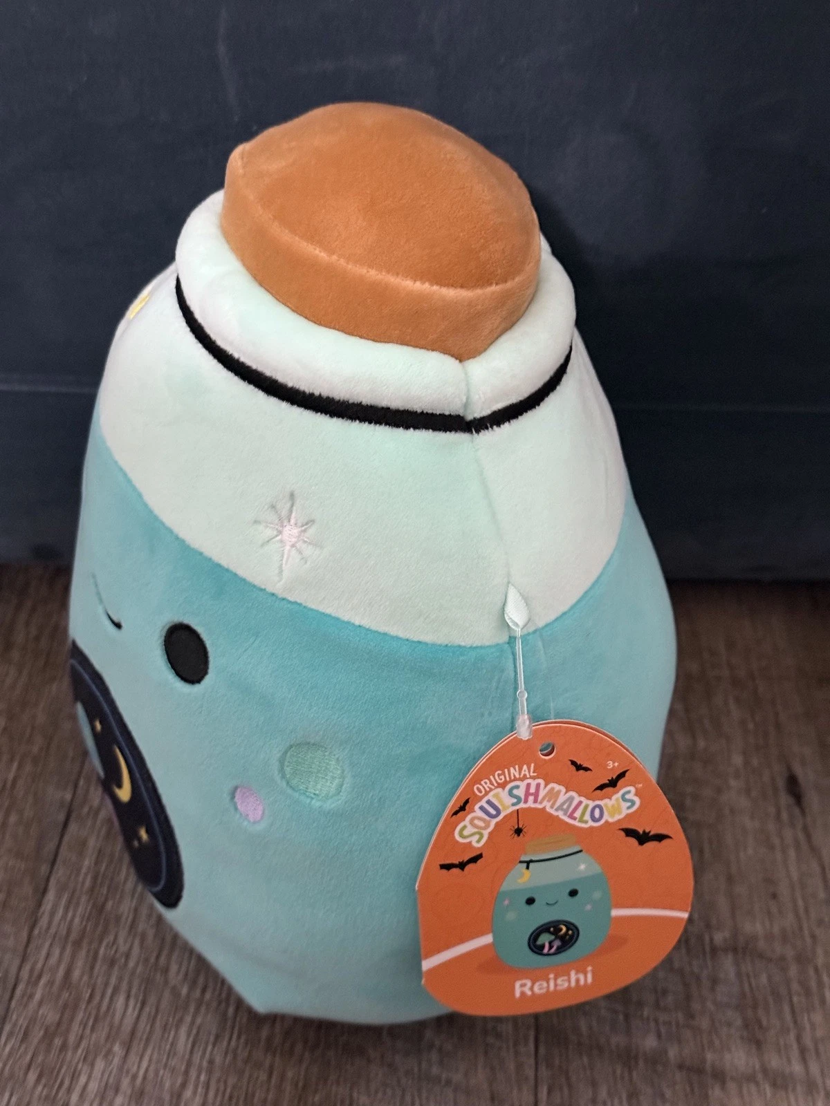 Squishmallows 2025 Halloween Reishi the Mushroom Potion 8 Inch Soft Plush New - Image 4