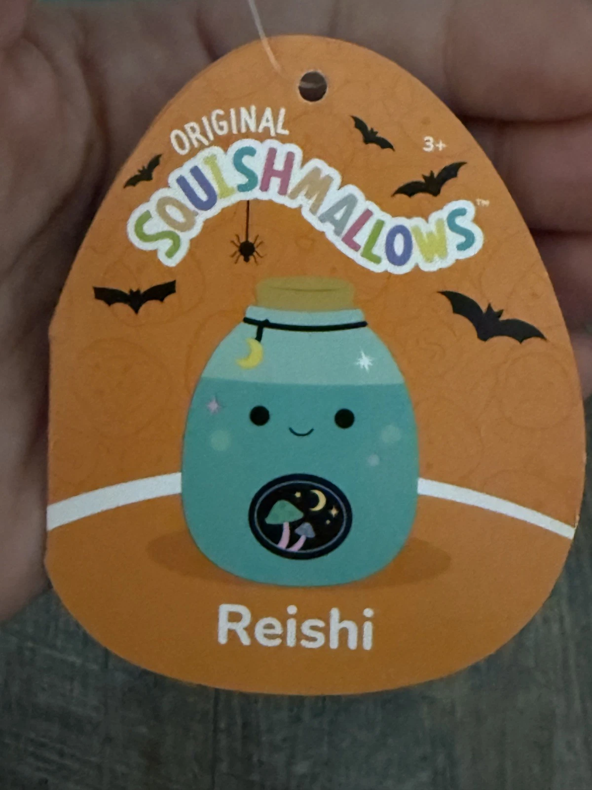 Squishmallows 2025 Halloween Reishi the Mushroom Potion 8 Inch Soft Plush New - Image 12